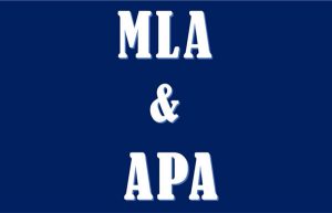 英文APA MLA写作方法