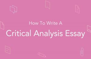 怎么写Critical-Analysis-Essay