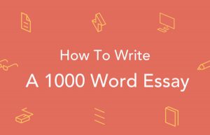 如何写好1000字ESSAY