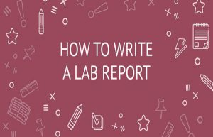 如何寫lab report